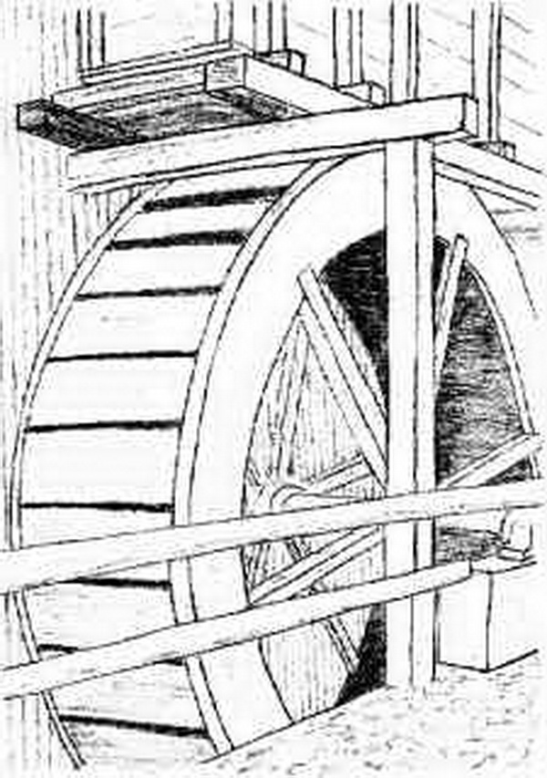 roue hydraulique Mandray